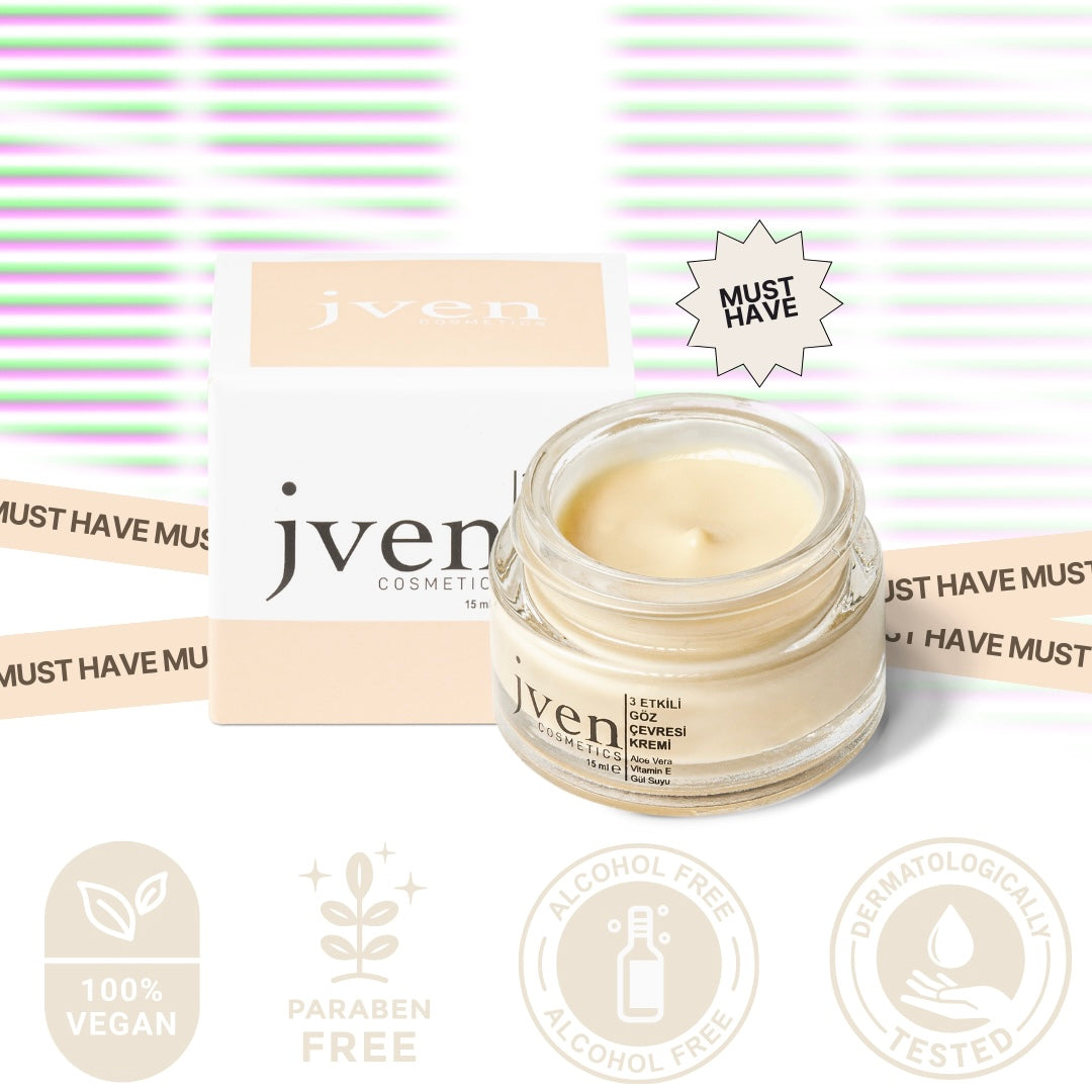 jven cosmetics - 3 Etkili Göz Çevresi Kremi